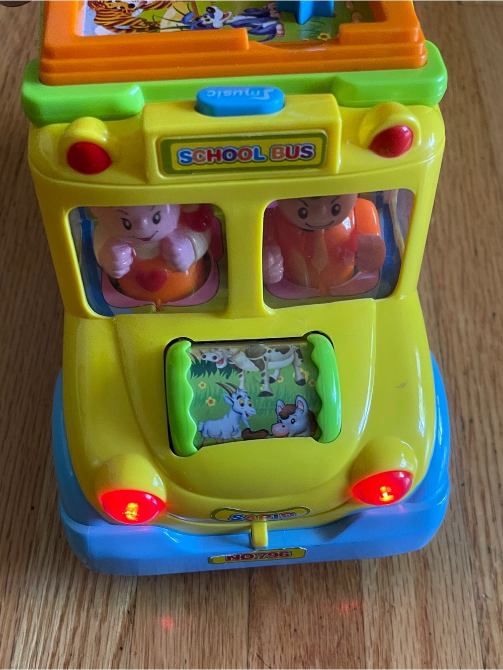 Kids Musical School Bus Activity Toy